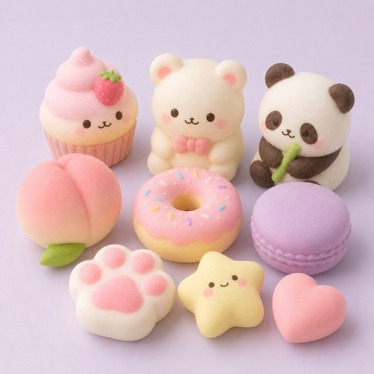 Kawaii Squishy Stress Relief Toy – Soft Squeeze Desk Toy
